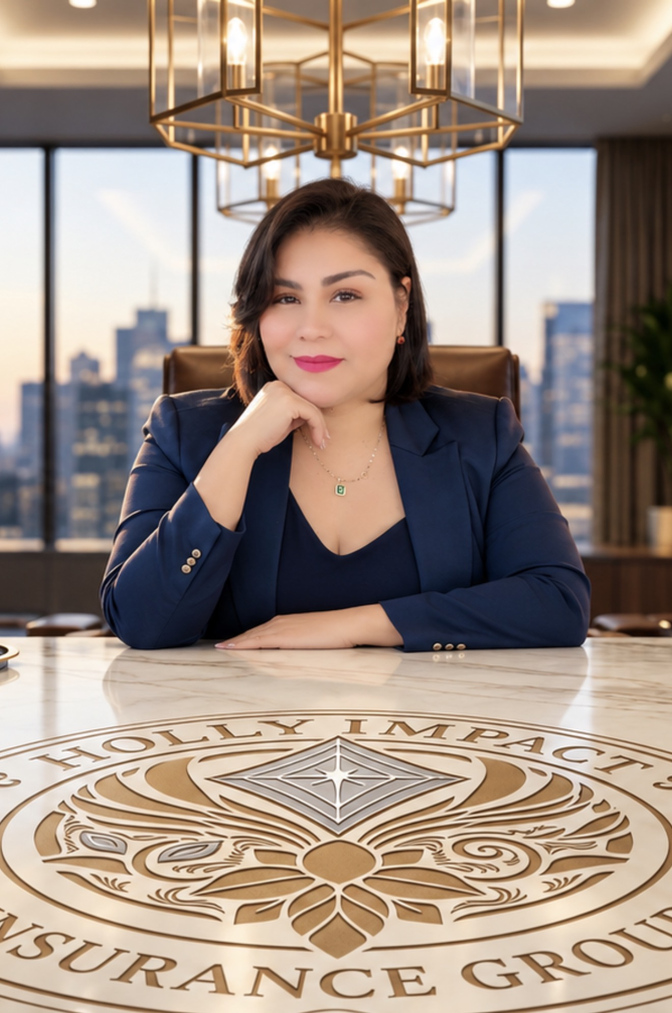 Retrato de Catalina Muñoz, fundadora de Holly Impact Insurance Group LLC